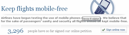 Say Goodbye to In-flight Mobile Use...For Now